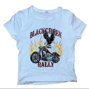 GARAGE Black Creek Rally White Top